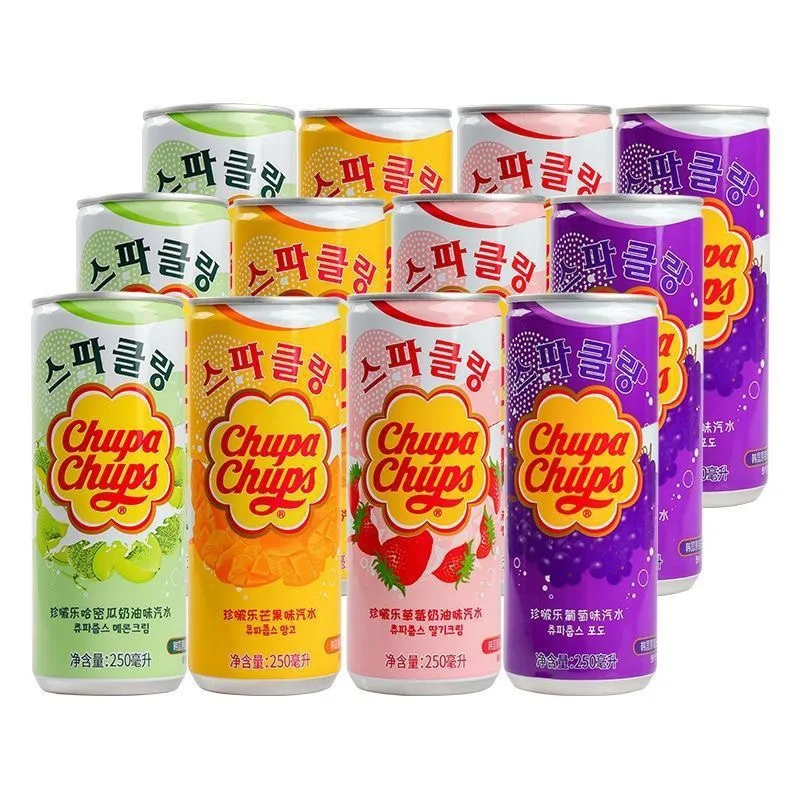 Korea Jinboro 250ML soda drinks concentrate exotic drinks and snacks cans drink softdrink
