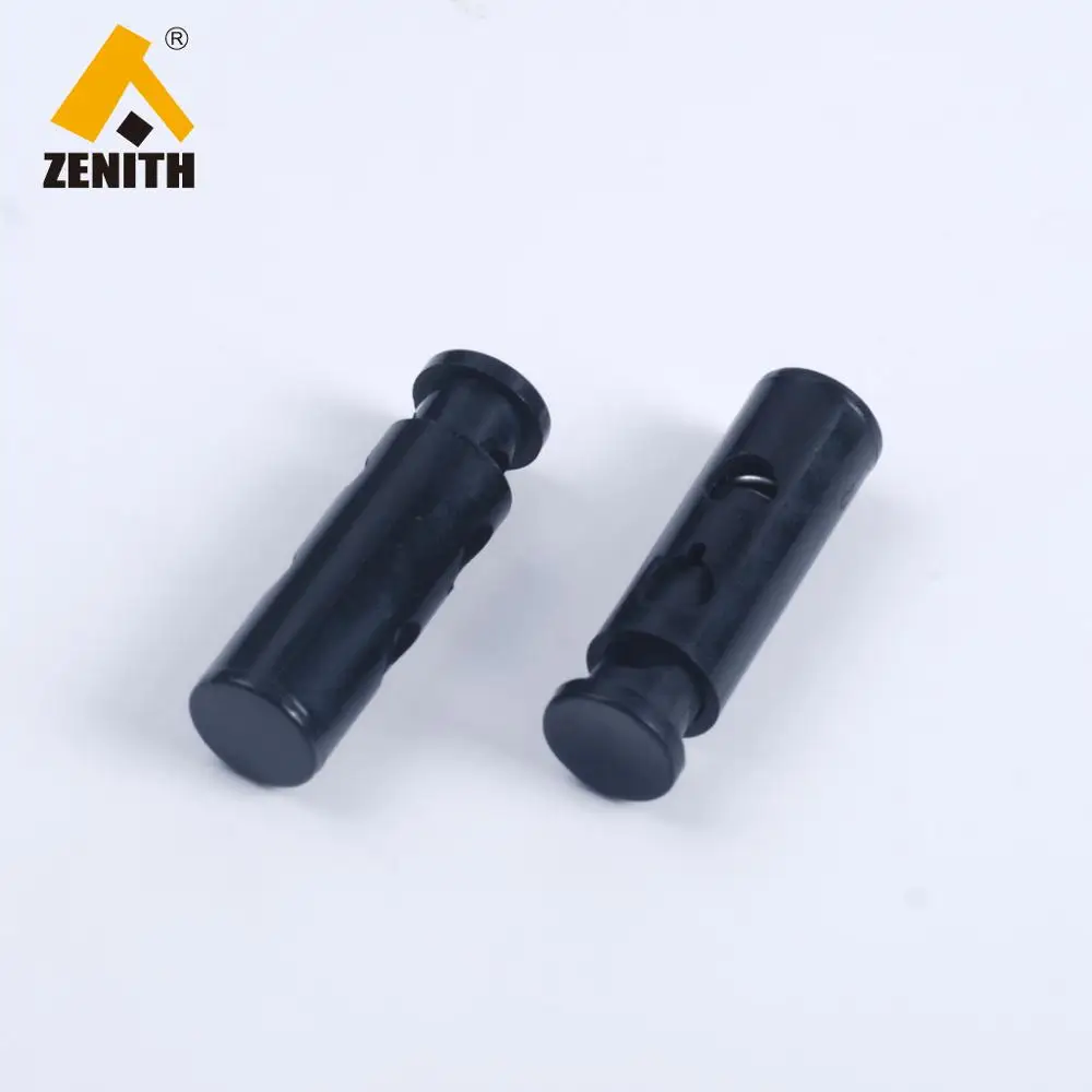 Plastic Cord Lock Stopper Spring Toggle for Garment Bag Luggage   KS30027