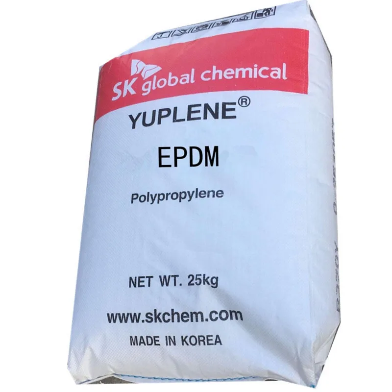 Rubber Granules Ethylene Propylene Diene Monomer Grade Transparent EPDM 3722P cable grade