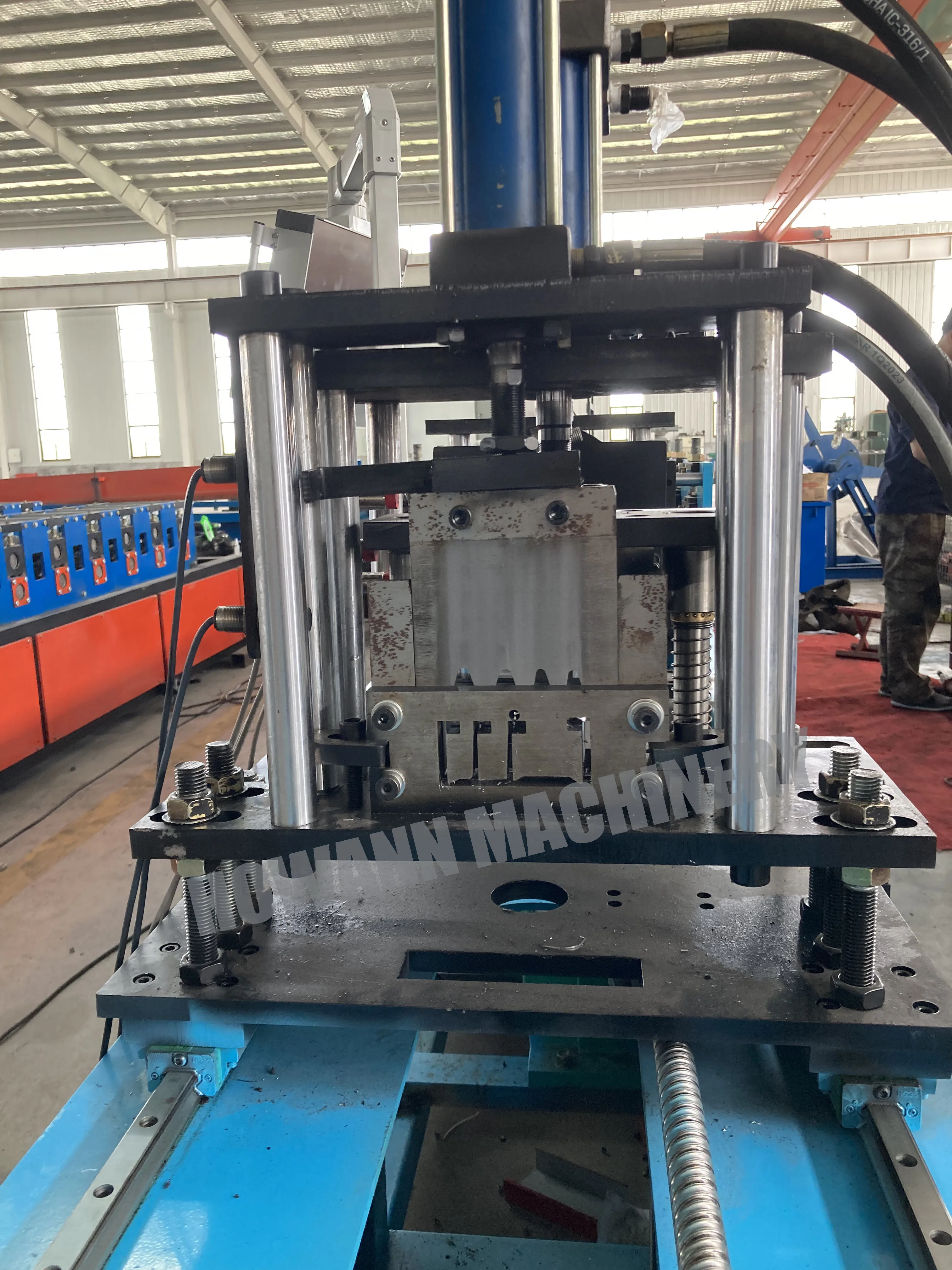 Garage Shutter Door c Channel Side Guide Rail Making Roll Forming Machine Hot Sells in Philippines