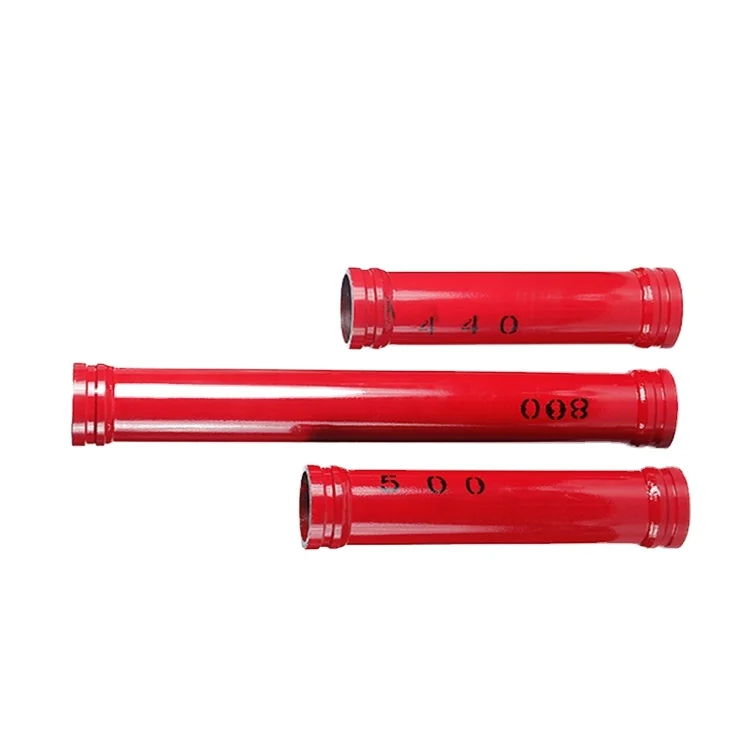 ST52 Concrete Pump Pipe DN125 for trailer mounted concrete pump