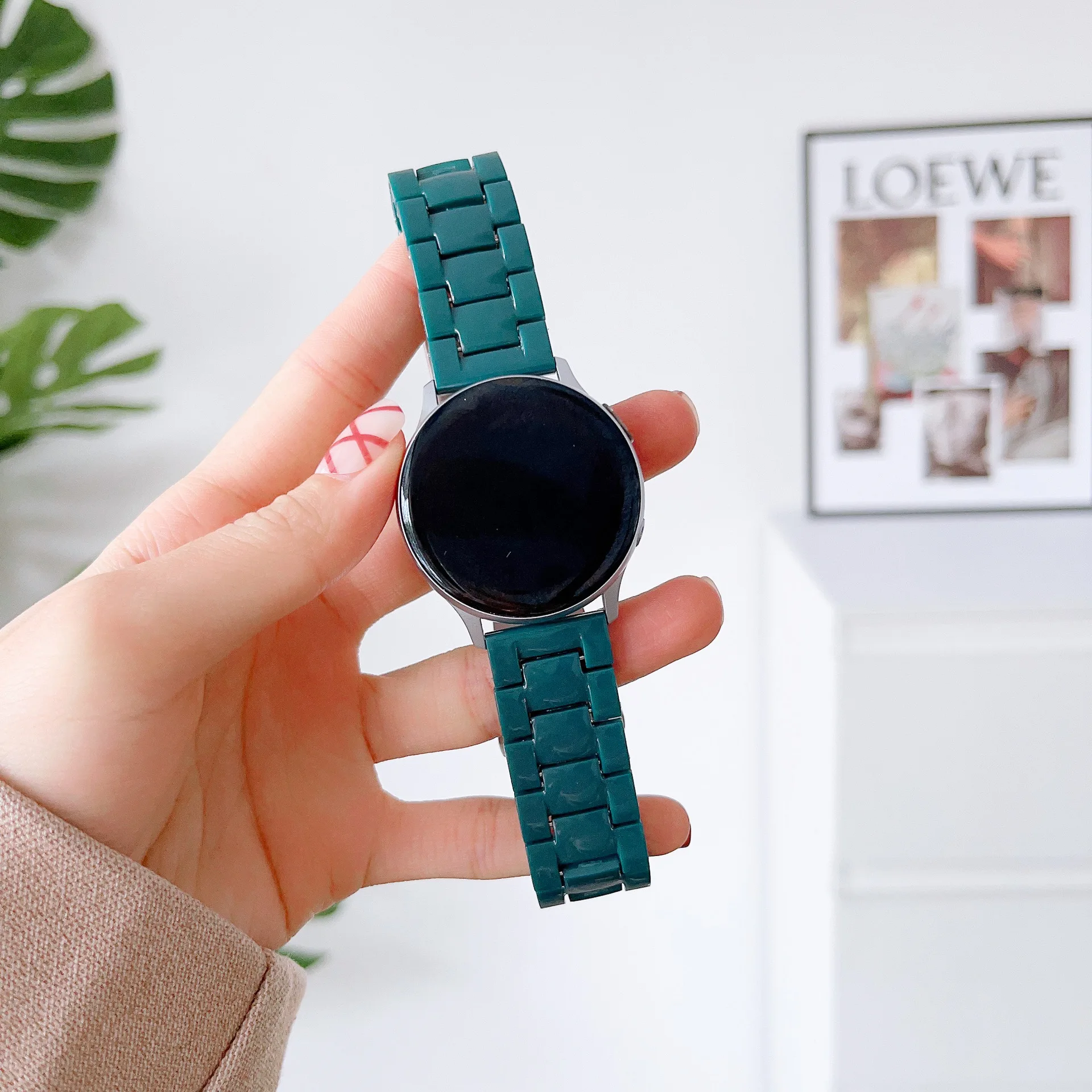 Good Price Luxury Band Strap for Samsung Watch Bands OPP Packaging for Samsung Galaxy 6 Watch Band Watch 4 44mm 46mm