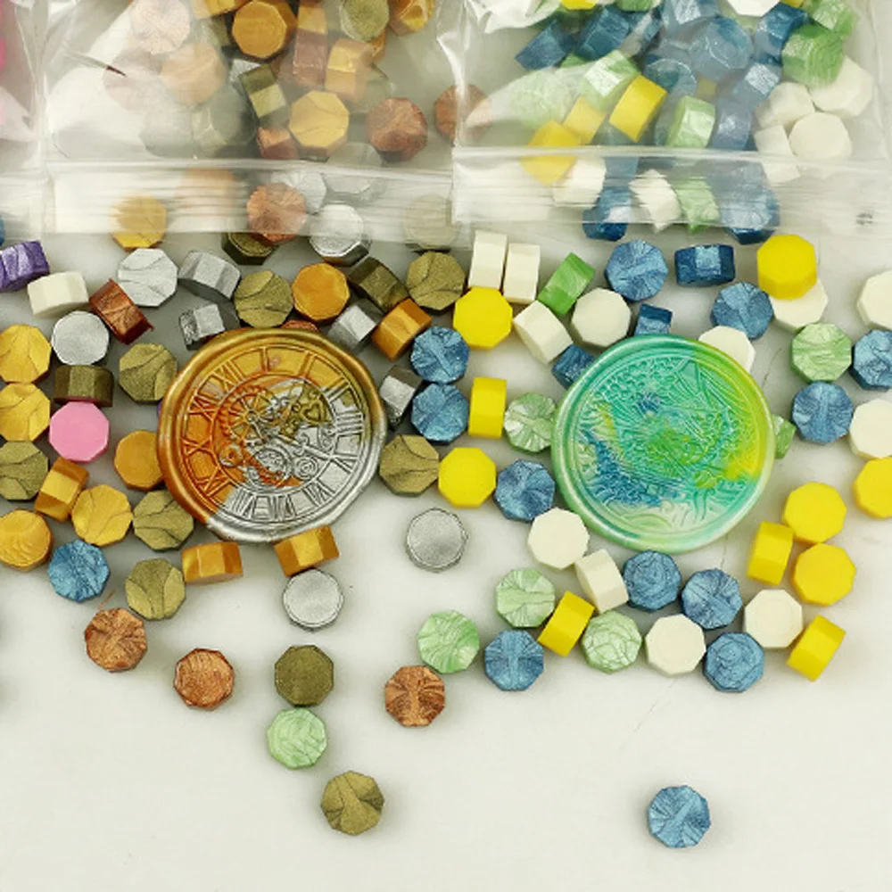 100pcs/lot Vintage Handmade Stamp Wax Tablet Pill Beads For Envelope Party Wedding Invitation Stamping Diy Christmas Sealing Wax