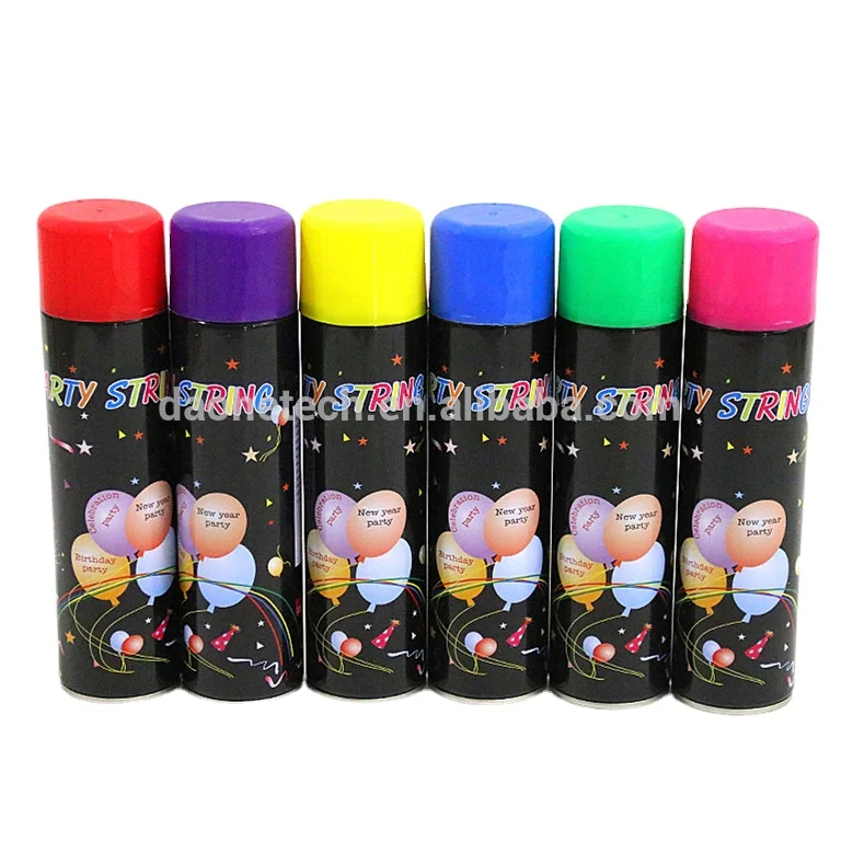 Оптовая продажа с фабрики невоспламеняющийся глупо партии струнный спрей для фестиваля 350 мл