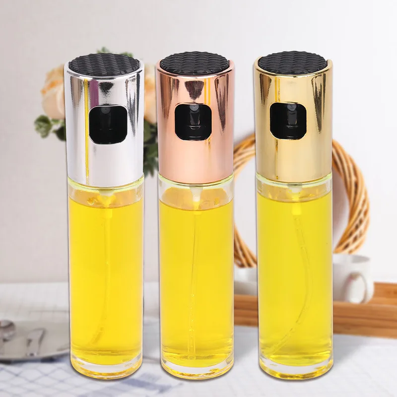 100ml Transparent Kitchen Cooking Oil Spray Bottle