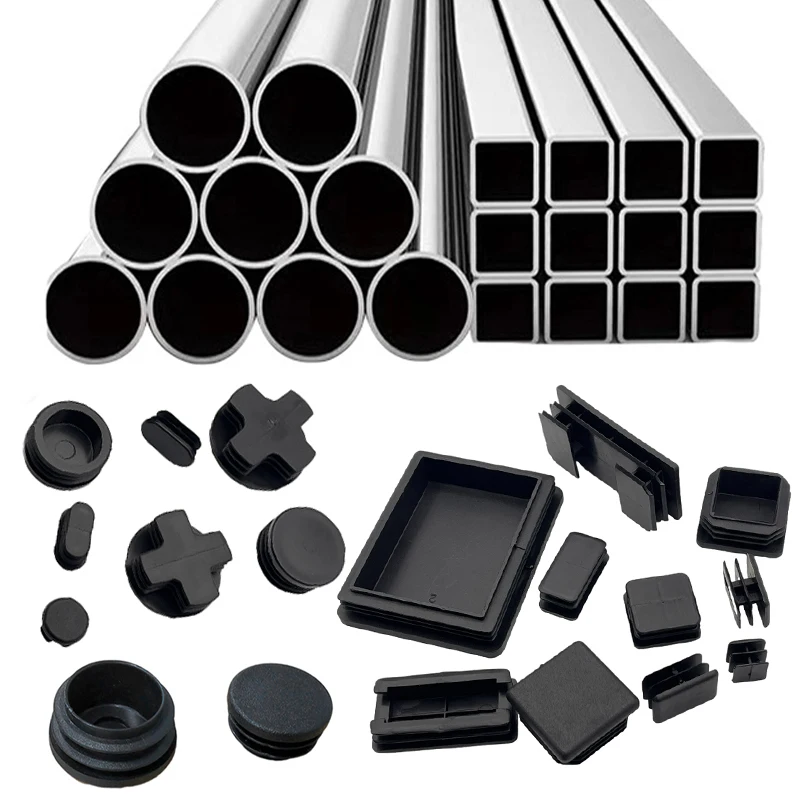 China supplier High quality production customized color shape size plastic pipe plugs oval plastic pipe plugs