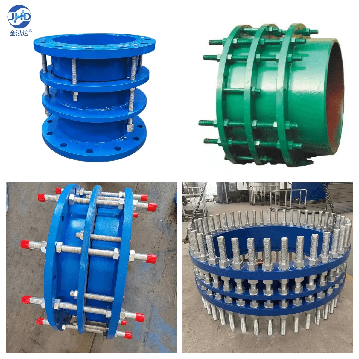 Quick Connector Dismantling Pipe Joint Ductile Iron Double Flange Dismantling Expansion Joints Price DN500