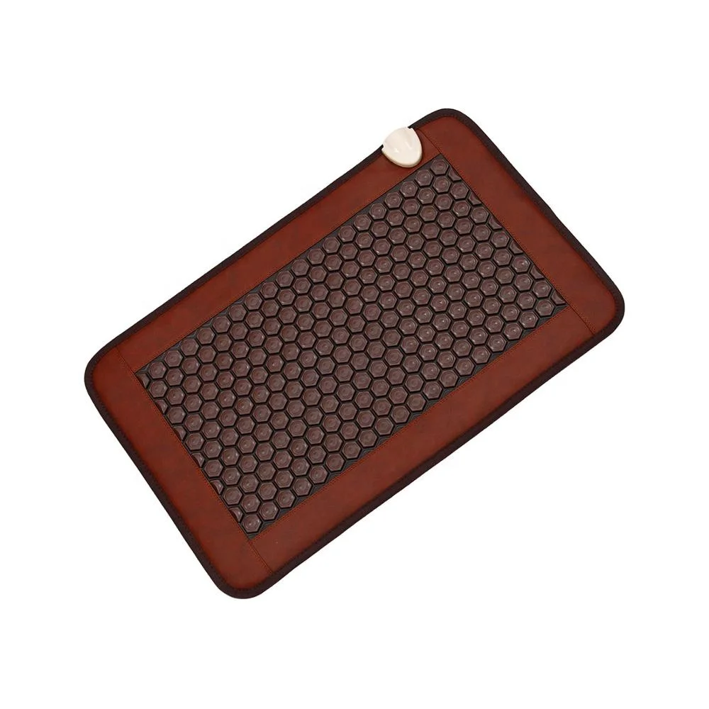 tourmaline germanium mat electric heating tourmaline jade pad far infrared tourmaline mattress