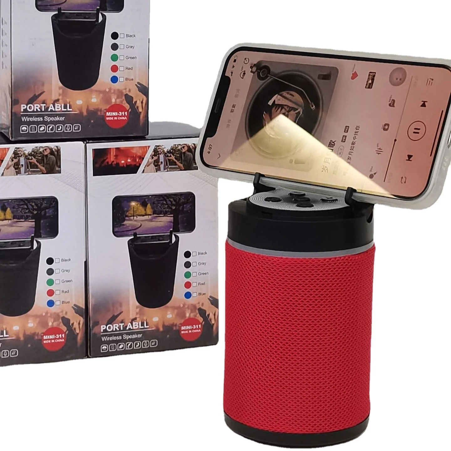 Wholesale 2023 hot MINI125 bt small speaker phone bracket portable subwoofer factory direct sales