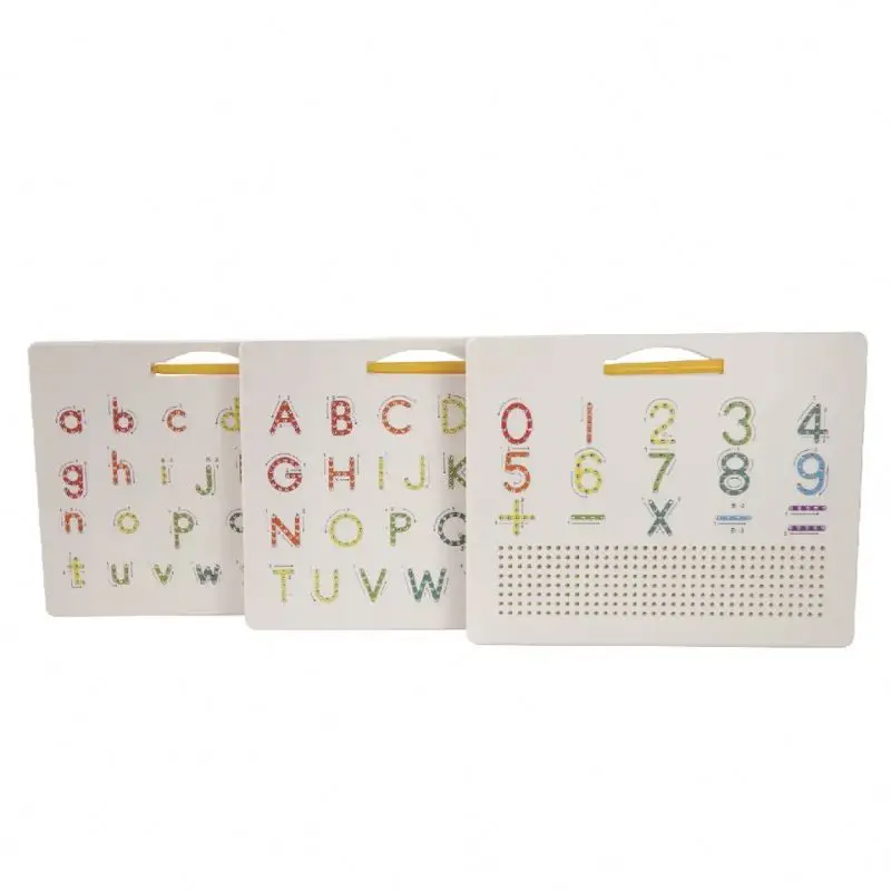 Magnetic Alphabet Tracing Board for Kids Magnetic Letter and Number Tracing Board for Toddlers, ABC Magnetic Drawing