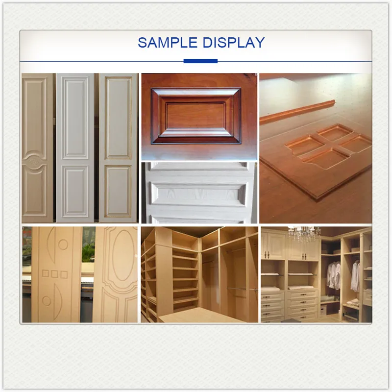 
AUTO PVC film Vacuum membrane laminating press machine for the MDF door making II 