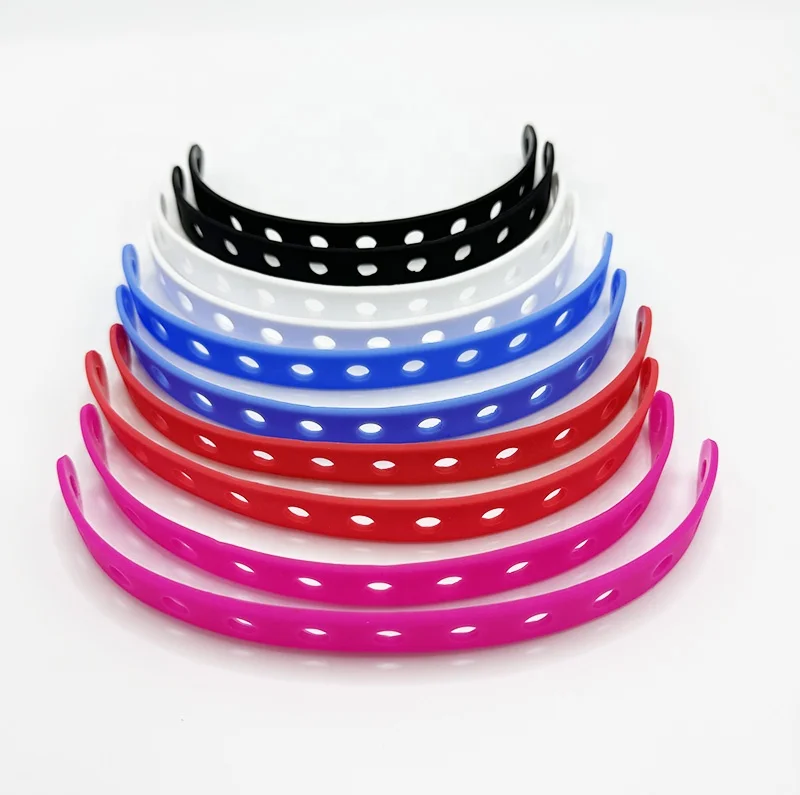 Wholesale New Design Customization With Holes For Hanging Dolls Cartoon Toys Silicone Bracelets