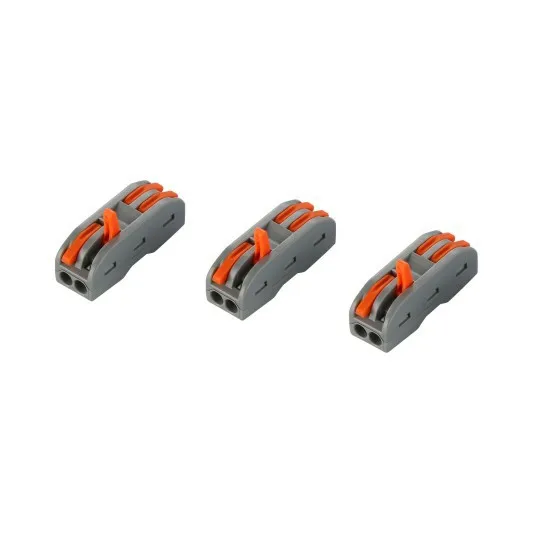 Quick connecting style 222-413 Spring splice Terminal 2 3 4 5 ways Electric Cable Lever Wire terminal block Connectors