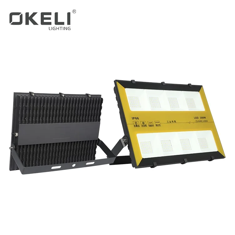 OKEL высокомощный алюминиевый Ip65 наружный водонепроницаемый 30 50 100 150 200 300 400 500 Ватт