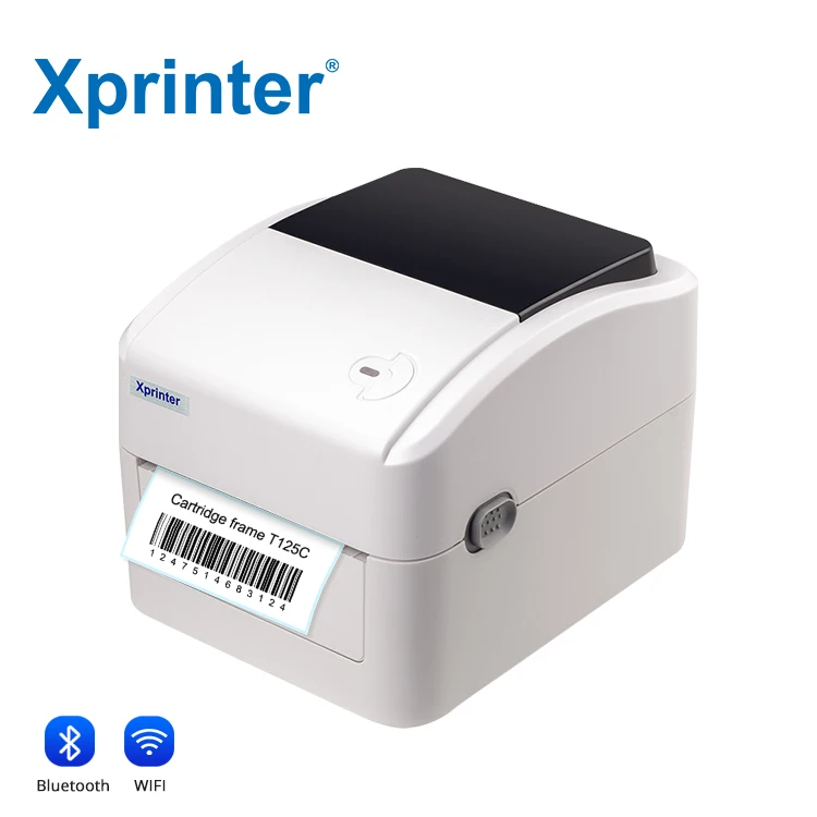 High Speed 4inch Desktop Direct Thermal Barcode Printer XP-420B With BT Shipping Label Printer 4x6 Sticker Printer Xprinter