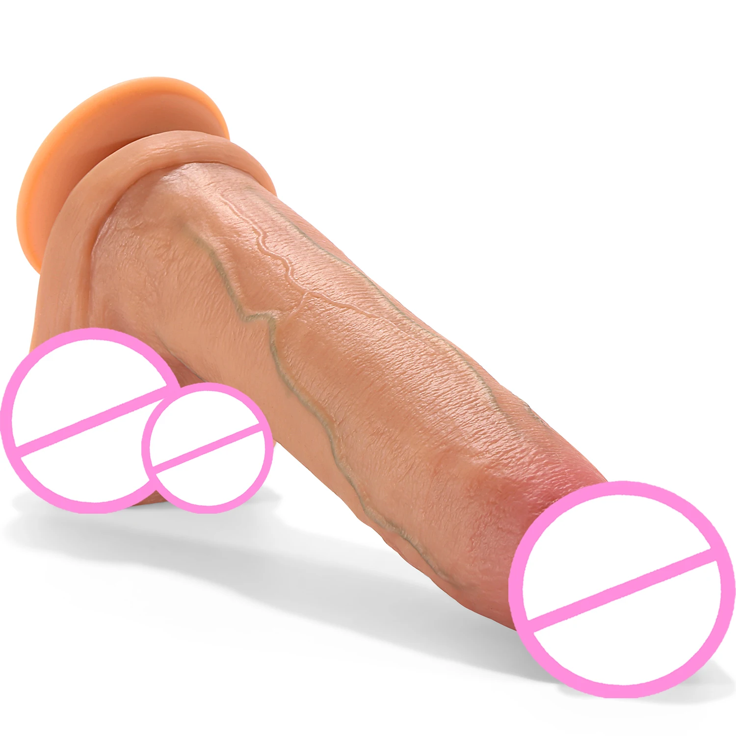 SAMEYO Hot sell Sex Toys Male Artificial Penis Huge Dick Cock Realistic Sex Male Silicone wearable dildo for women