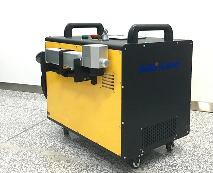 60W 80W 100W Hand-Held Laser Cleaning Machine Auto Parts And Engine Cleaning