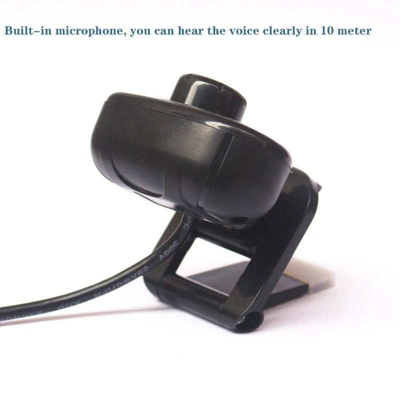 High Definition Webcams 360 Degrees Webcamera USB Optical Lens CMOS Camera Microphone Mic For Laptop