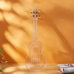 chenies professional brass instrument for musical   white color cheap ukulele china supplier acrylic colorful ukelele