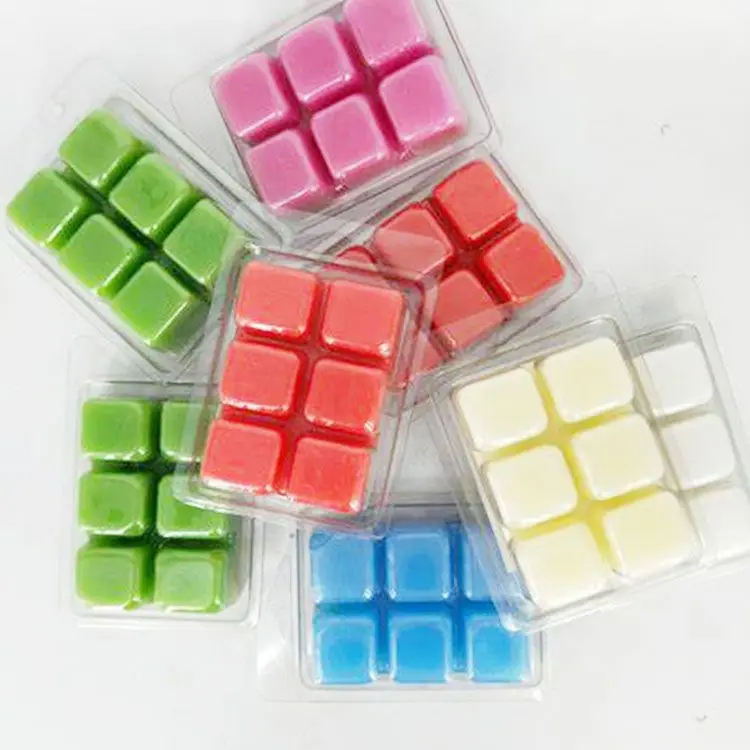 2.5oz Scented Wax Cubes/Melts/Tarts, Hand Poured Wax Infused with Essential Oils