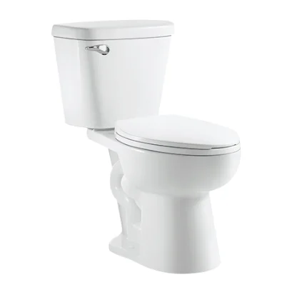 LORY Cheap Bathroom Siphon Two Piece Inodoro Single Side Ceramic Siphonic Bathroom WC Pressure-assisted Toilet Bowl