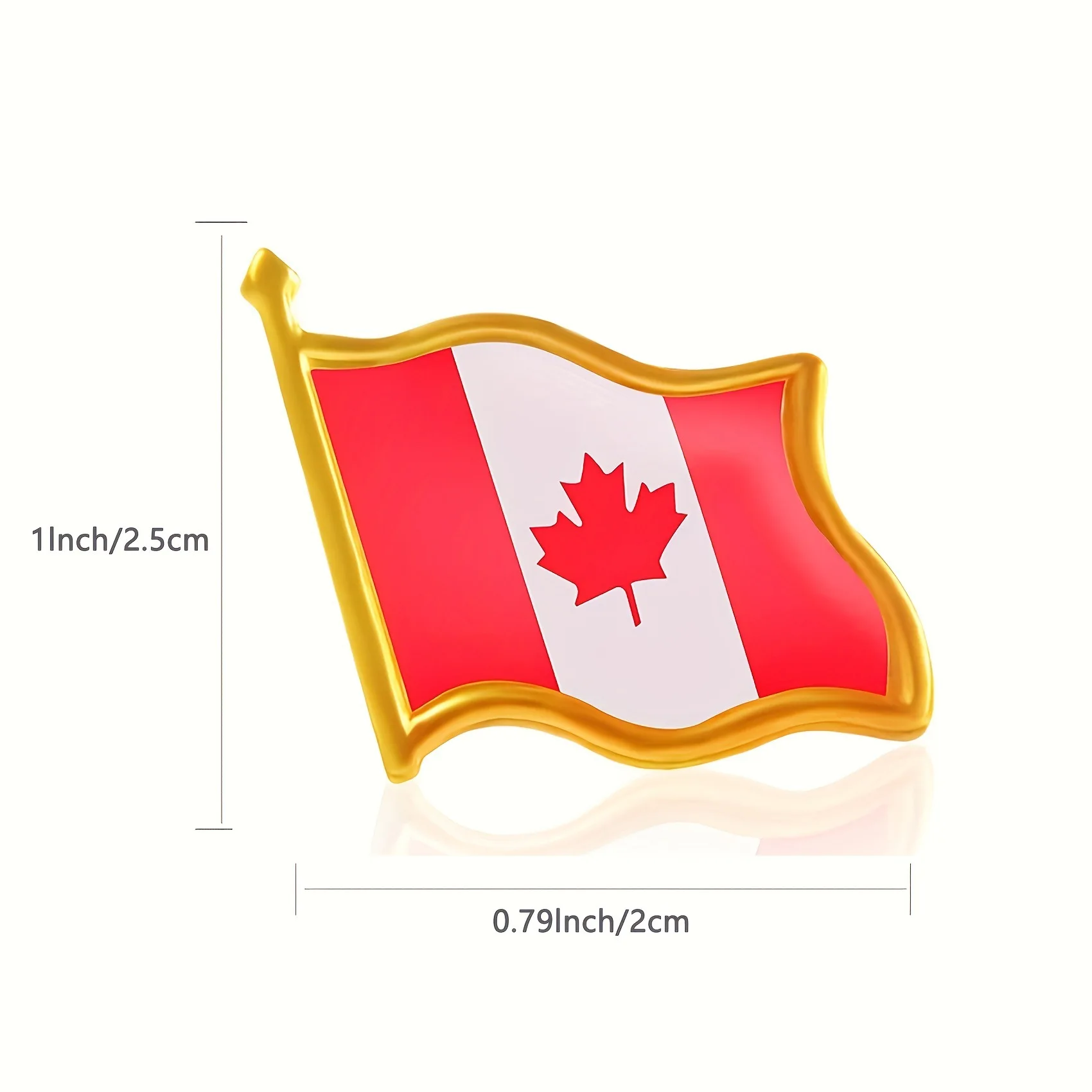 Personalized International Flag Lapel Pin Badge - Patriotic Hat Pin for Collectors, Displays, and Promotional Gifts