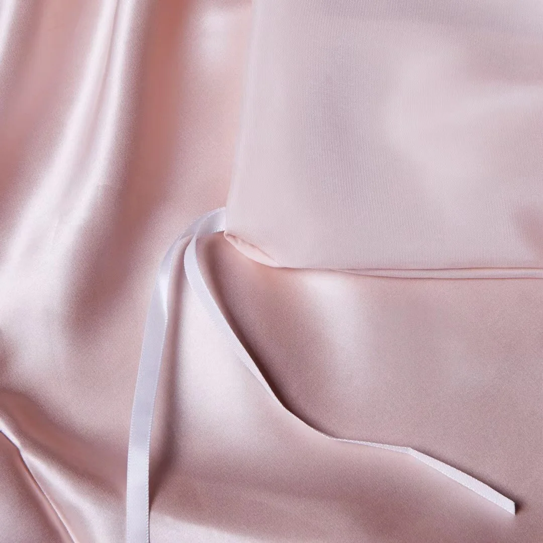 60S lyocell tencel duvet cover set solid color bedding set