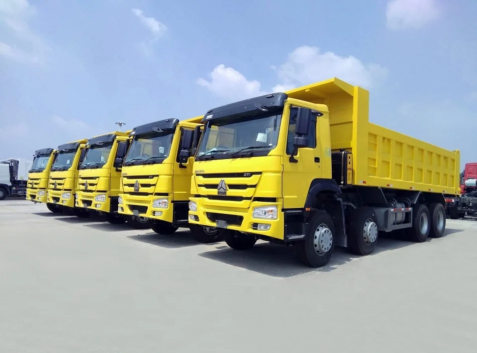 Новая строительная техника Sinotruk HOWO sinotruk 8x4 самосвал K46 12 колесный