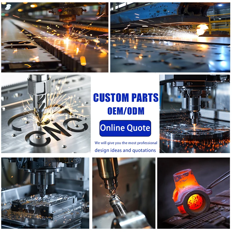 Oem Machining Aluminum Precision Parts Aluminum Forging Sand Investment Casting Services Closed Die Forging Die Casting Part