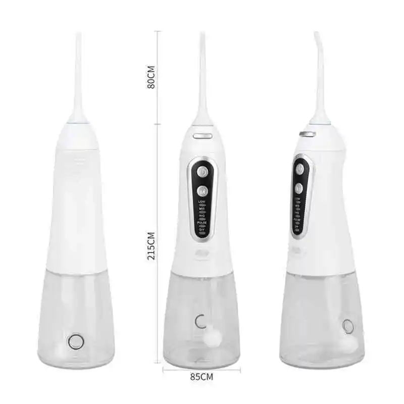 Water Flosser Professional Cordless Rechargeable Electric Dental Oral Irrigator Ultra Water Jet for Teeth Braces Care 5 Modes