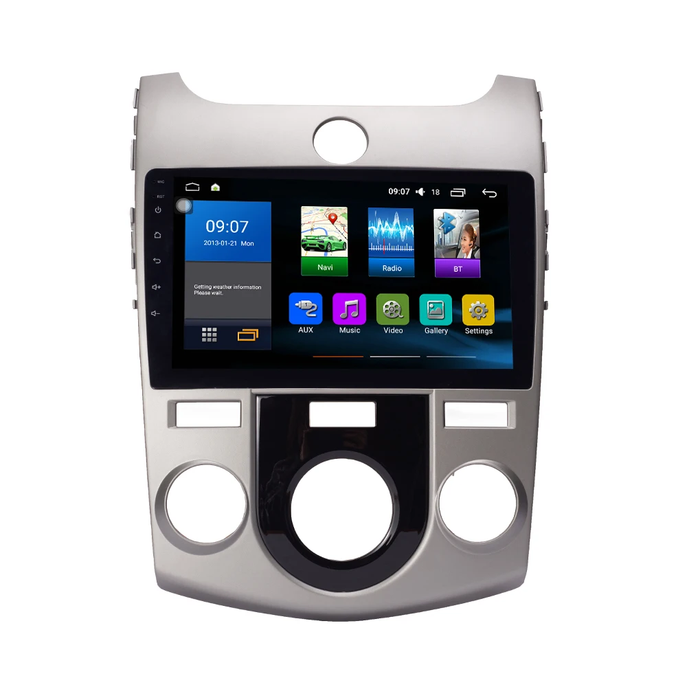 For KIA Forte 2008-2017 MT Radio Headunit Device Double 2 Din Octa-Core Quad Android Car Stereo GPS Navigation Carplay