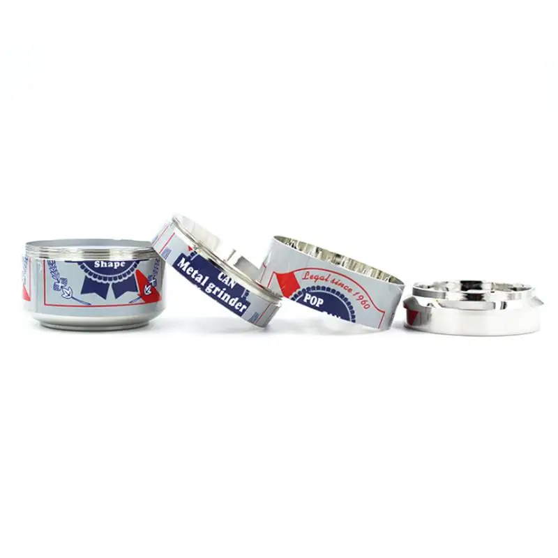 Hot sale 4 Layer Herb Herbal Weed Grinder Weed Accessories Tobacco Crusher 52mm Metal herb grinder