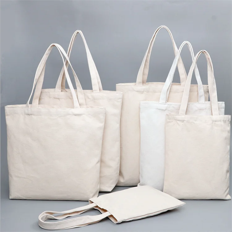 
Wholesale LOW MOQ Personalised Design Shopping Bag Cheap Organic Cotton Canvas Tote Bags With Custom Printed Logo 
