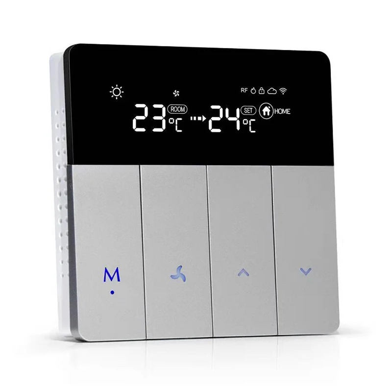 Bacnet fcu smart api thermostat mobile wifi room air conditioner 4 pipr thermostat