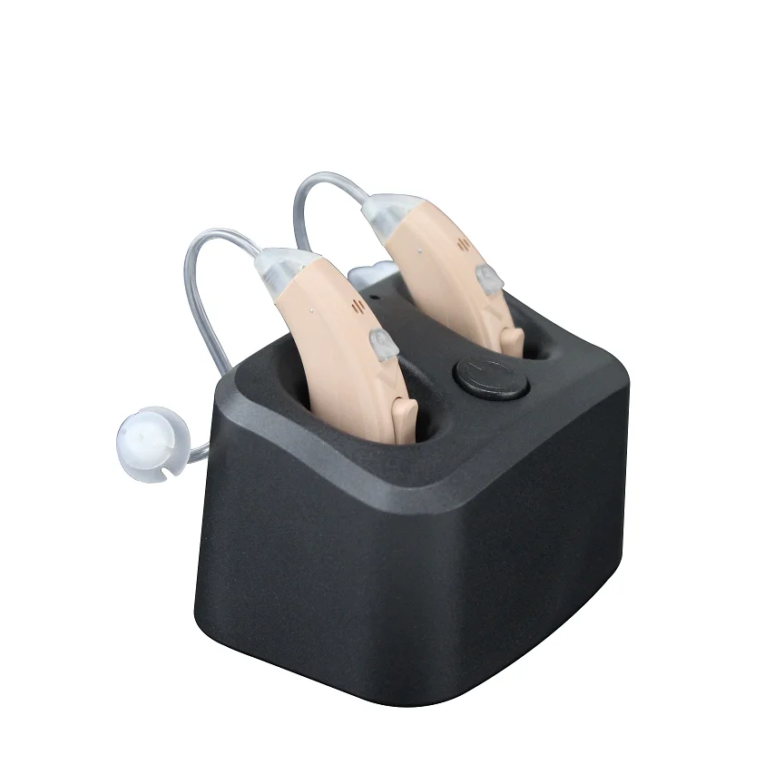 Chinese new MINI hearing rechargeable BTE digital hearing aid with wireless which are similar to hearing assist