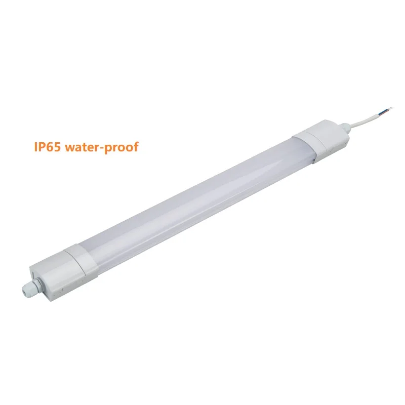 Zhongshan OEM ODM IP65 IK08 2 ft 4 ft 5 ft tri-proof led tri-proof led light tri-proof led linear lighting ip65