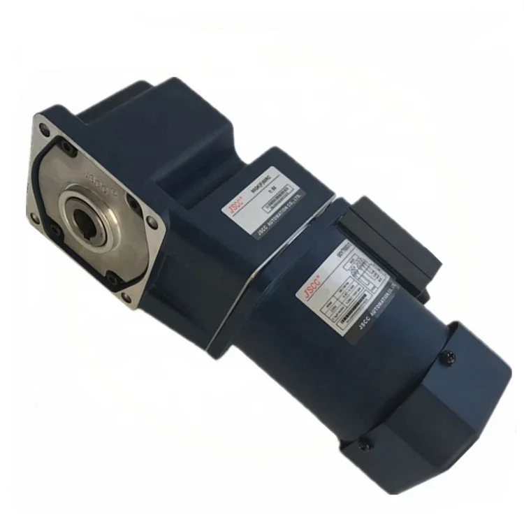 JSCC 200W индукционный мотор с шестеренчатым валом 100YS200GY38 прямоугольной твердой коробкой передач