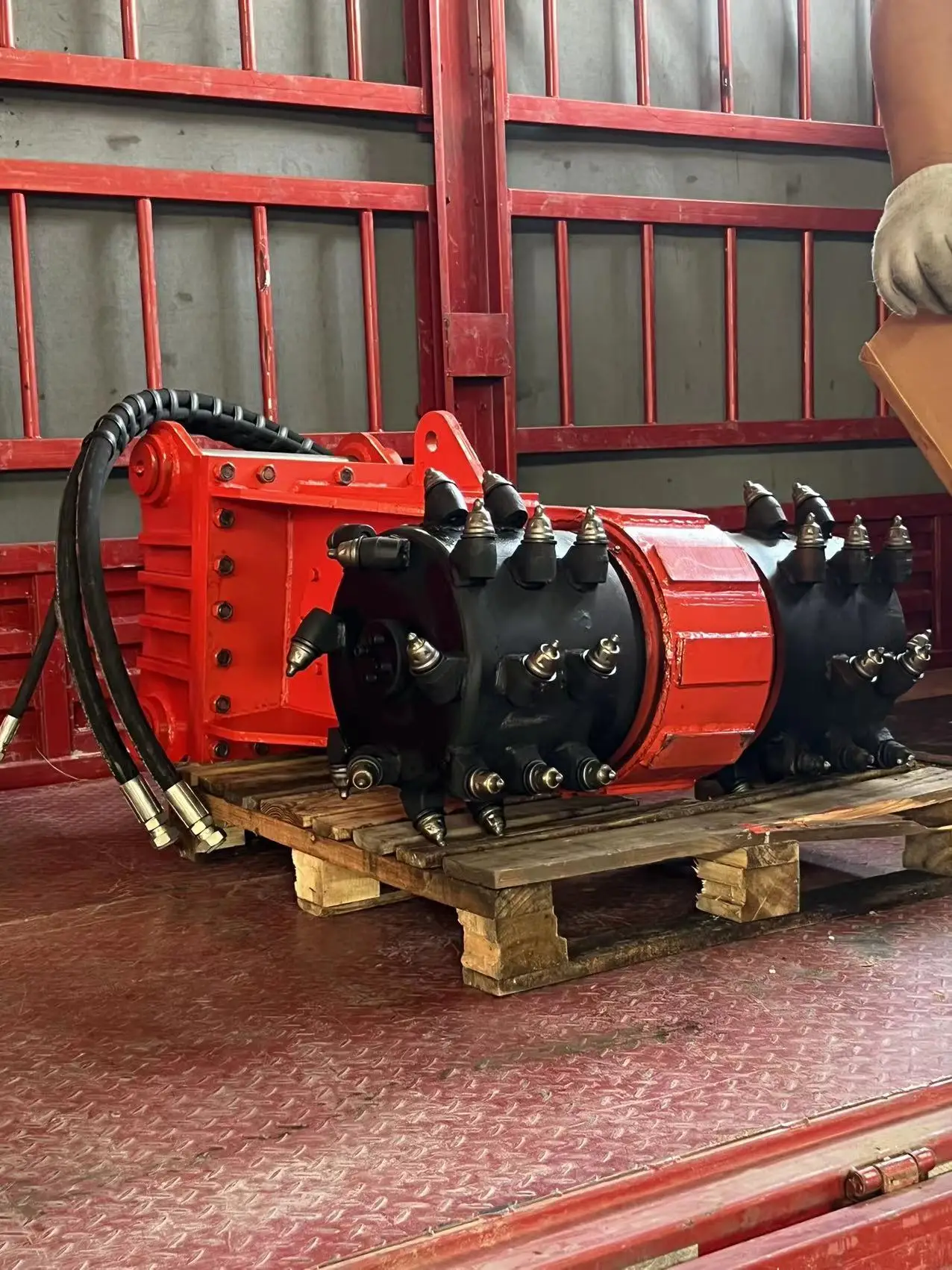 Tunnel 360 degree rotary milling machine horizontal milling machine for 2 -30 tons excavator