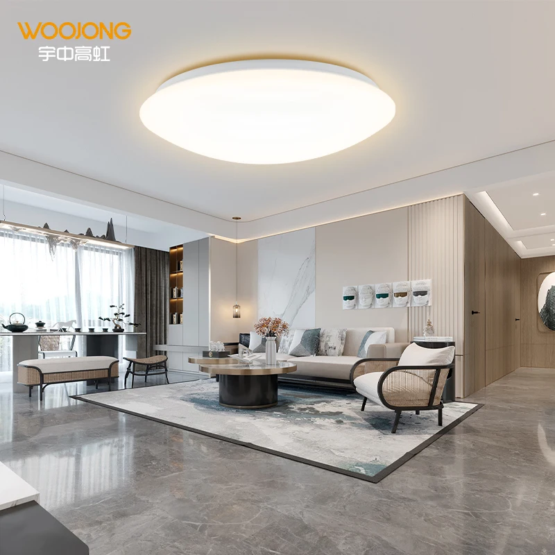 Cosmoled 24w 170-265v acrylic ultra thin ceiling lamp for living room