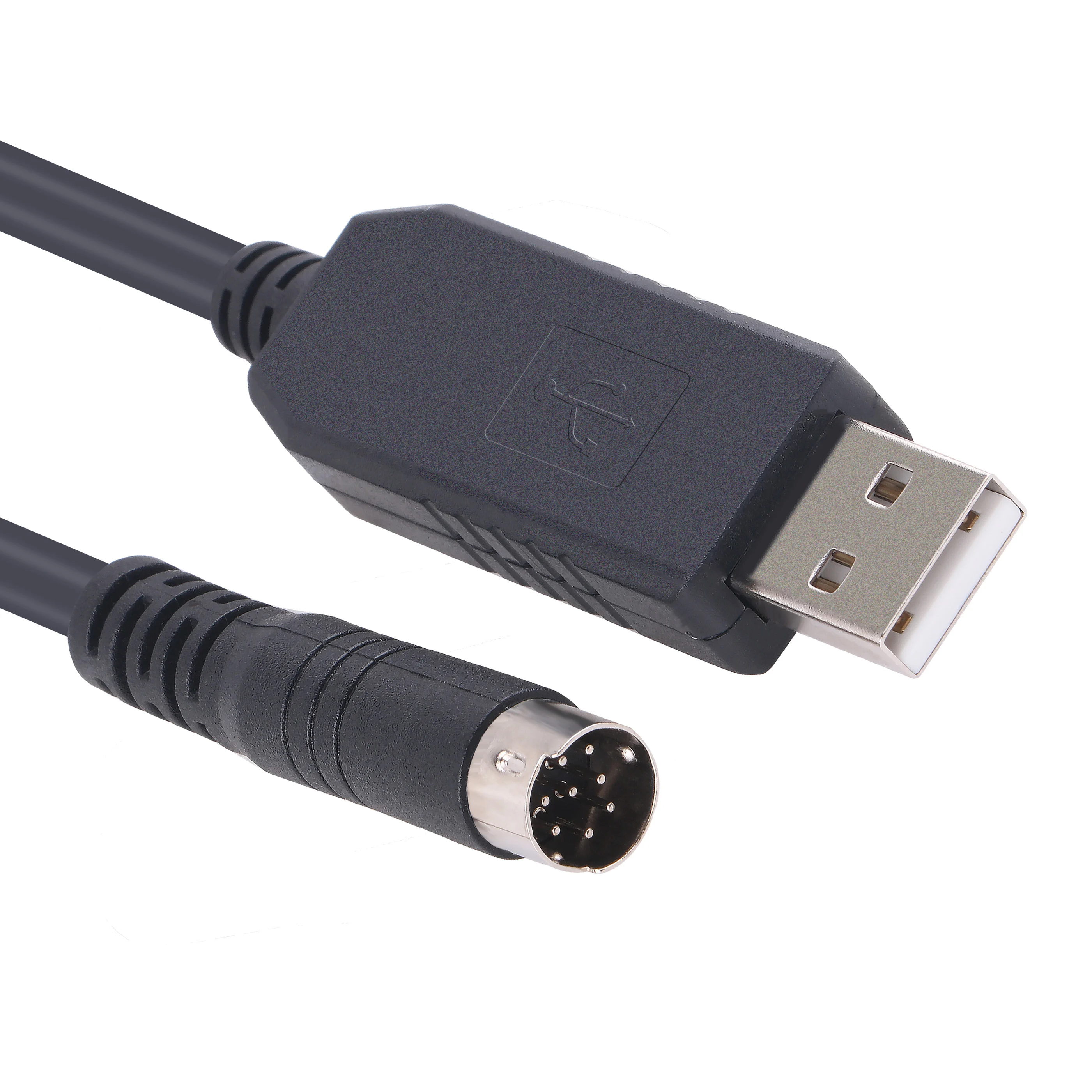 USB-интерфейс, совместимый с PLC Micrologix 1000 1200 1400 серии с USB-1761-CBL-PM02 8-контактным круглым аапатером, кабель PLC Micrologix