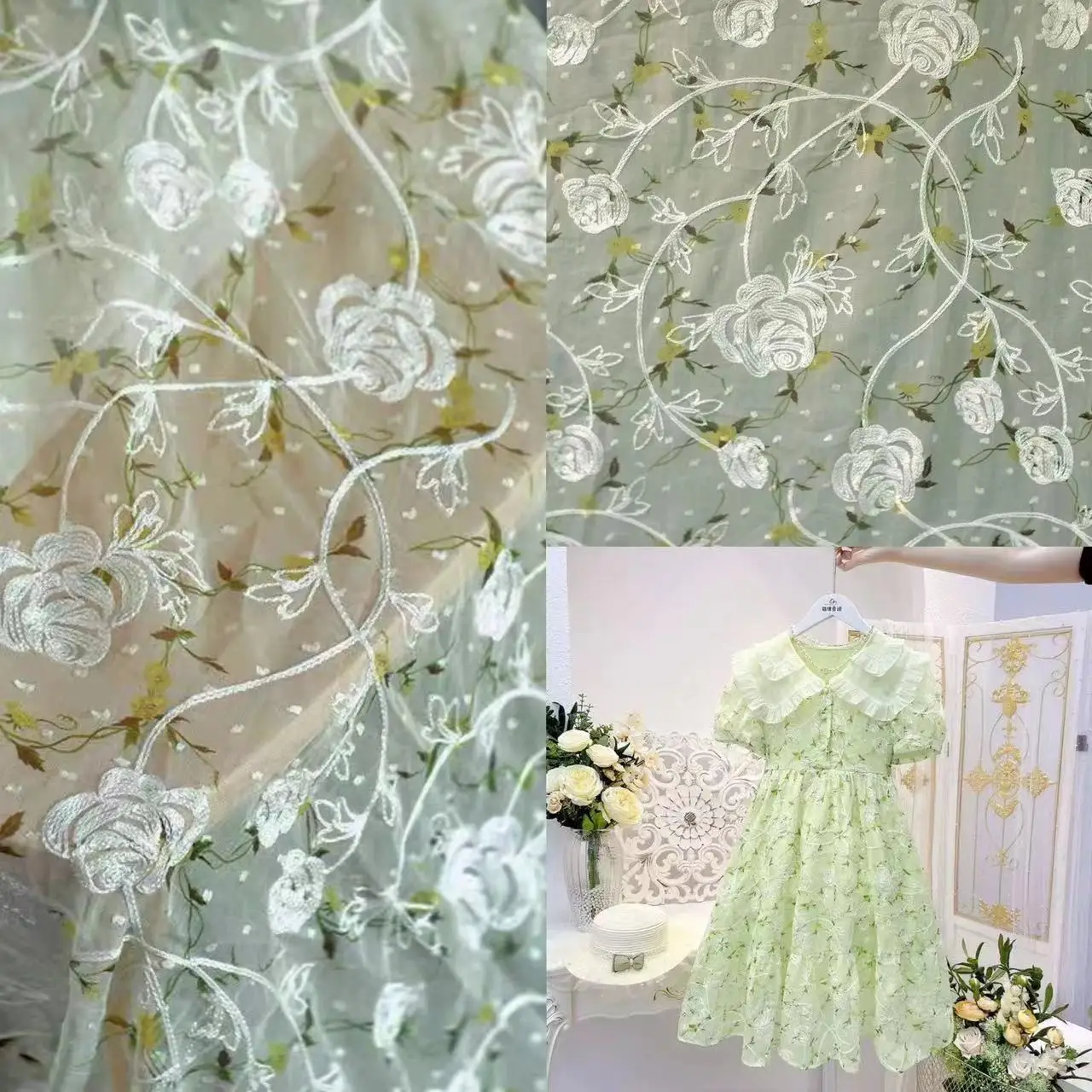 2024 CHINA FABRIC WHOLESALE Plain Dyed Polyester bubble CREPE FABRIC PRINTING FLORAL DIGITAL FOR CLOTHING