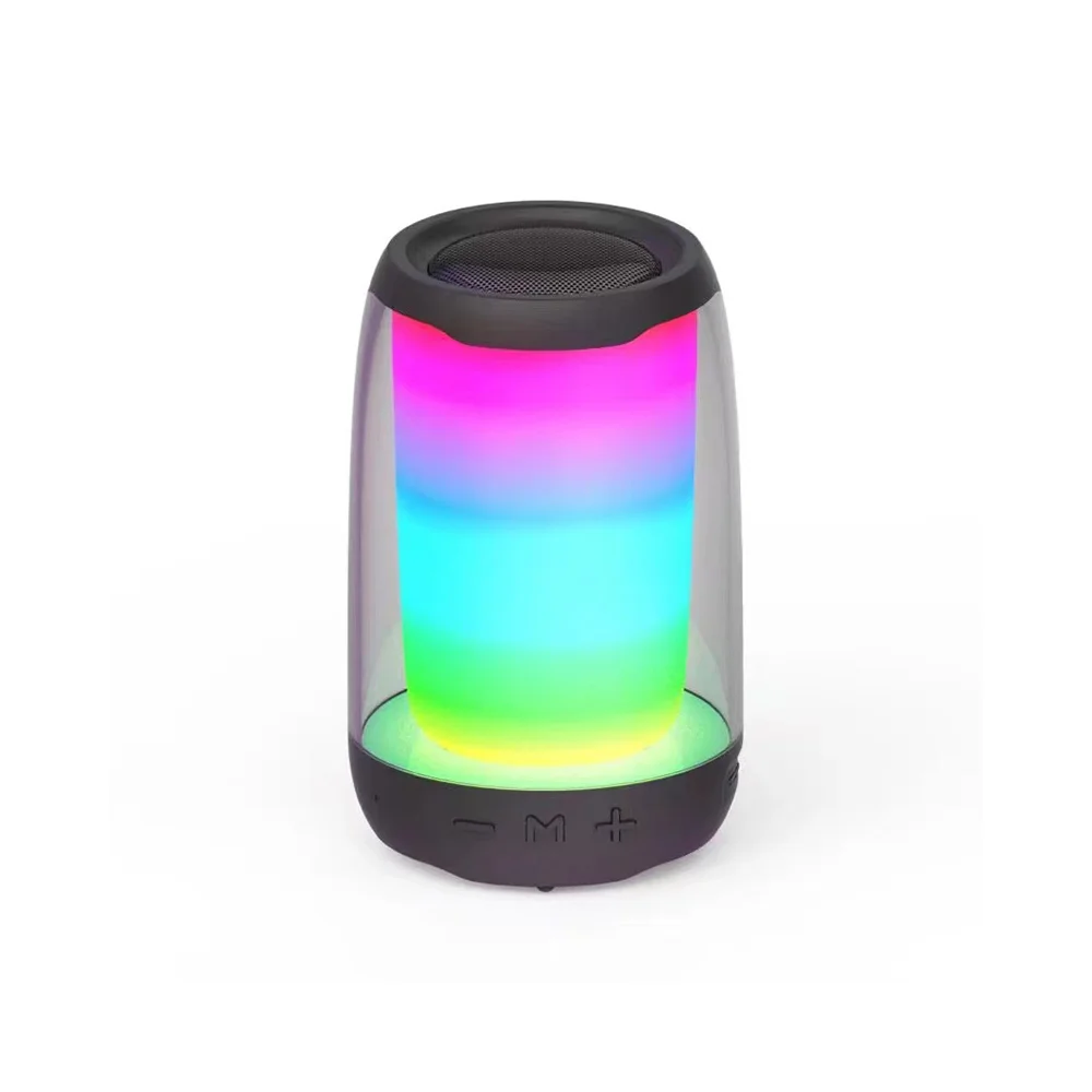 Most Popular Cheap Price RGB Lighting Speaker Wireless Aux Usb TF FM Radio Super Bass Loud Portable Mini Speaker