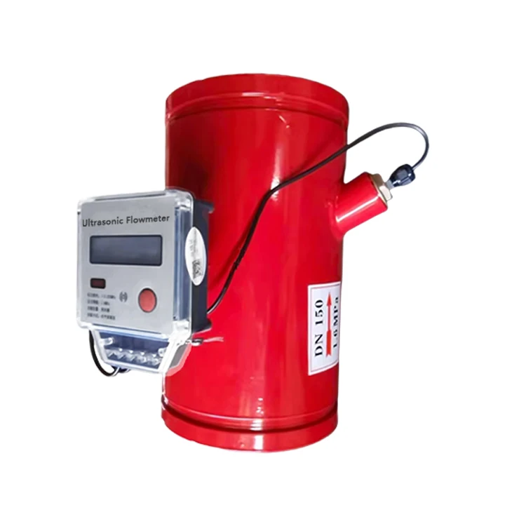 High quality Products 6-inch Ultrasonic  Electromagnetic Flange Digital Converter flow meter