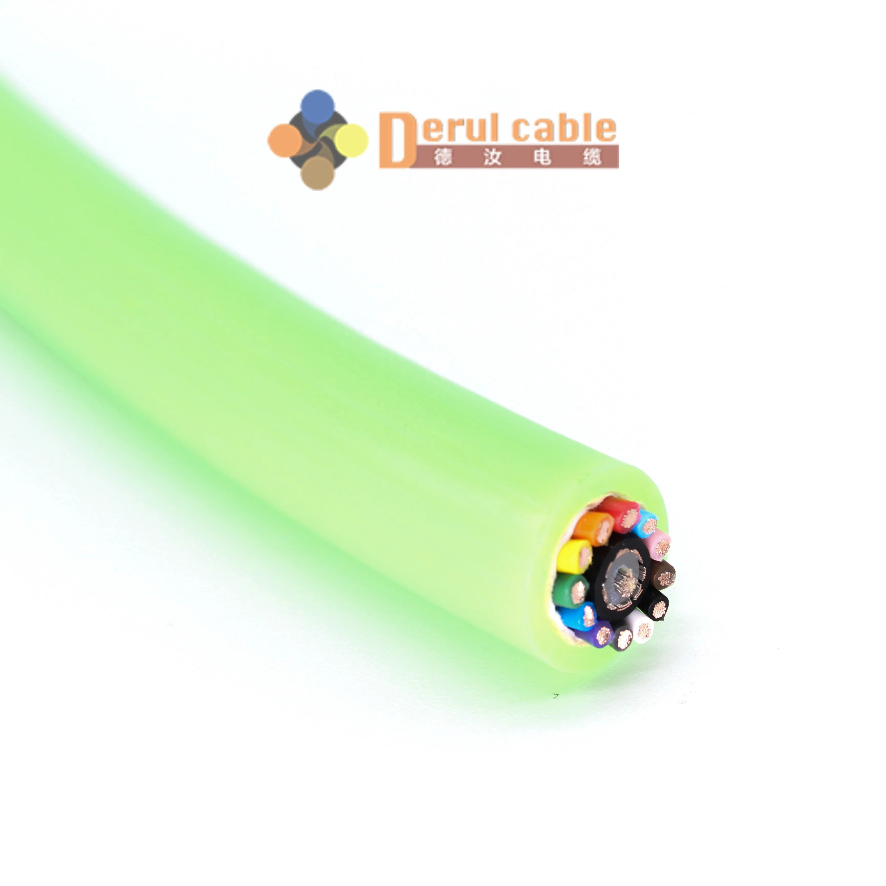 Multi core flexible cable for CNC machine tools