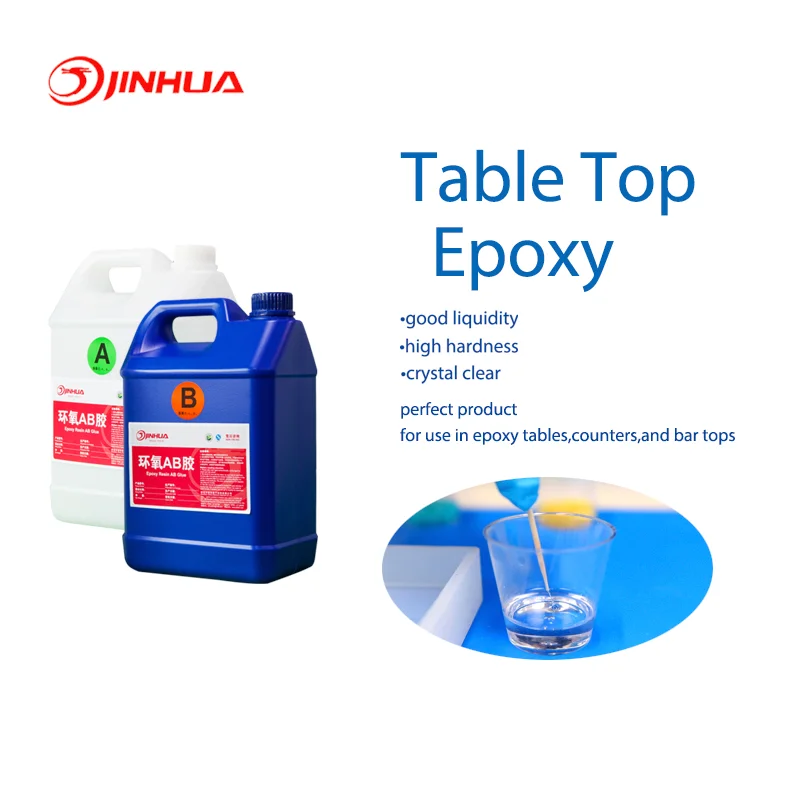 Transparent Wood AB Glue Liquid Glass Epoxy Resin Crystal Clear Liquid and Hardener Bulk Suppliers