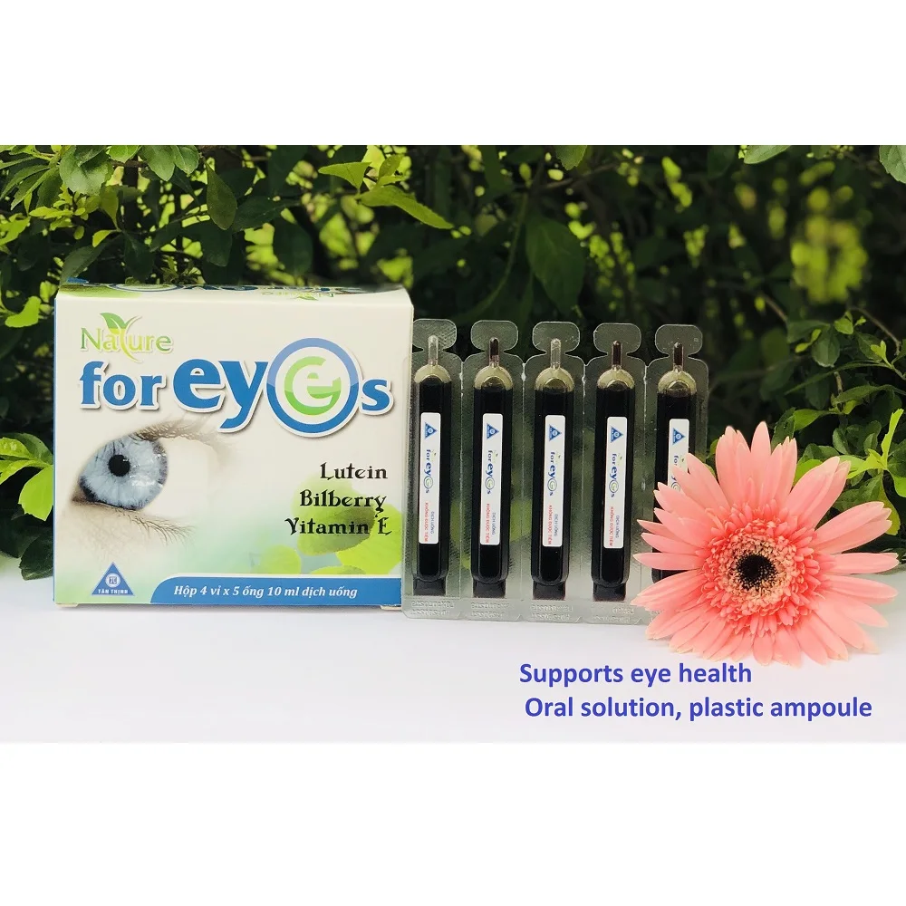 
Eye care liquid for children and family Best price with Vaccinium myrtillus extract plus Lutein and Vitamin E oral solution 
