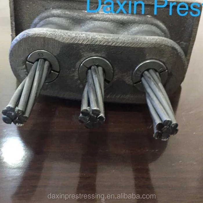 Bridge Construction Post Tension Steel Round and Flat Anchor Plate