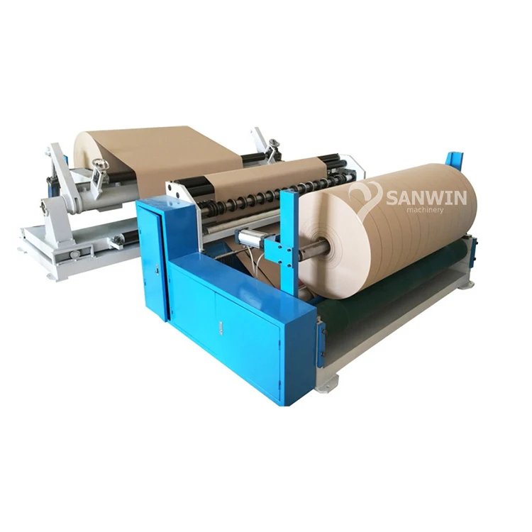 
Full Auto Jumbo roll slitting machine and paper rewinding machine 