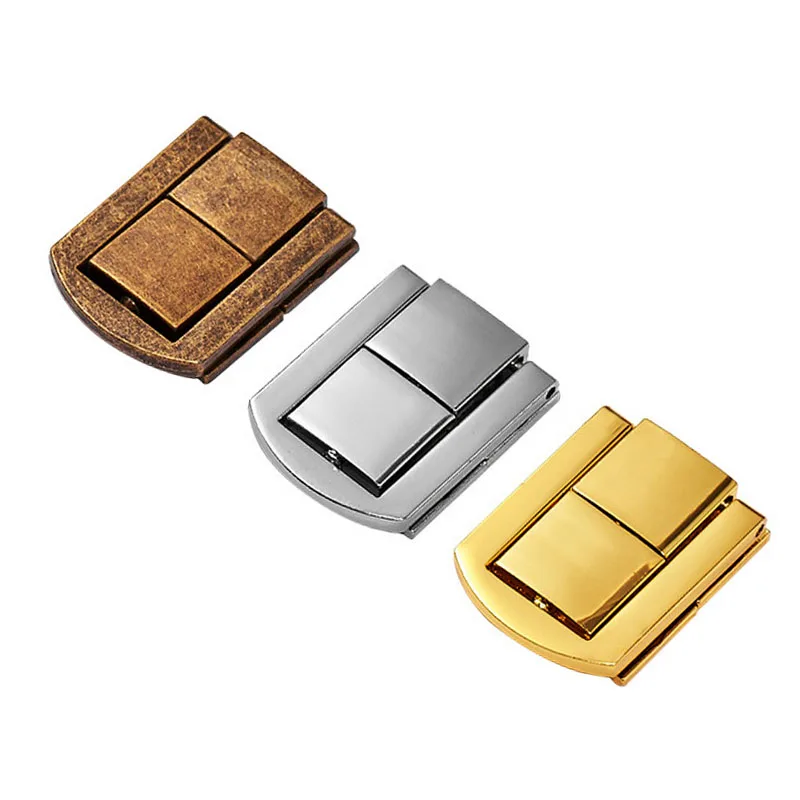 20*25mm,25*32mm Factory Cheap Square  Wooden Box Lock Latch Buckle forJewelry Box