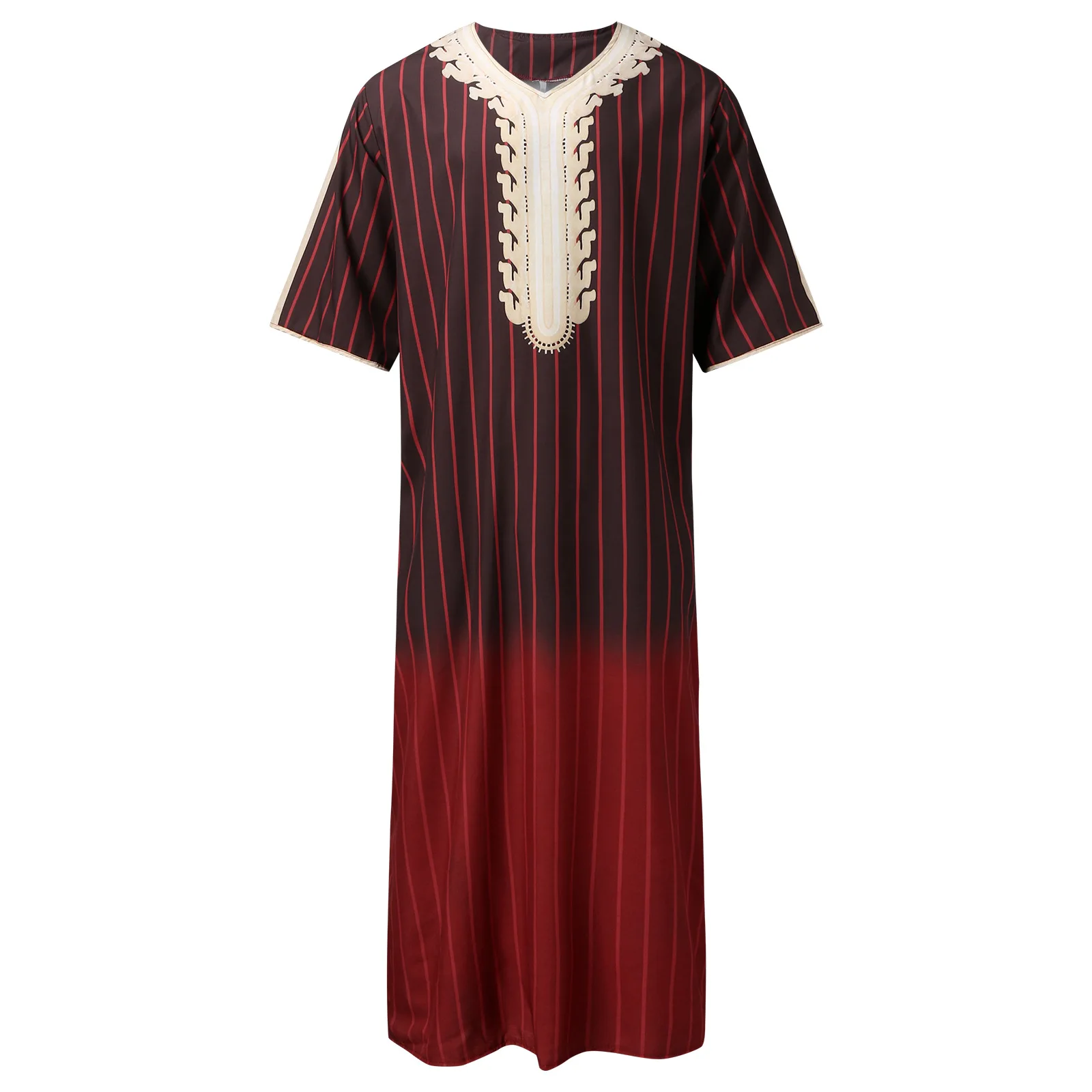2024 Jalabiyas Jubbah Thobe Morocco Thobes Исламская одежда Ramadan халат абайя вышитый Традиционный мусульманский Бубу